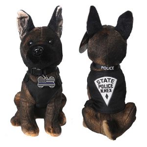 K-9 Plush - Dark Striped