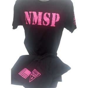 Pink NMSP Black T-Shirt